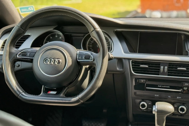 Audi A5 cena 81900 przebieg: 186000, rok produkcji 2015 z Warszawa małe 121
